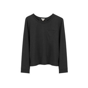 Cuyana French Terry Pleat-Back Sweatshirt